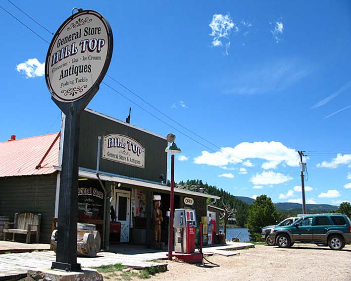 Hilltop General Store Red Feather Lakes Colorado