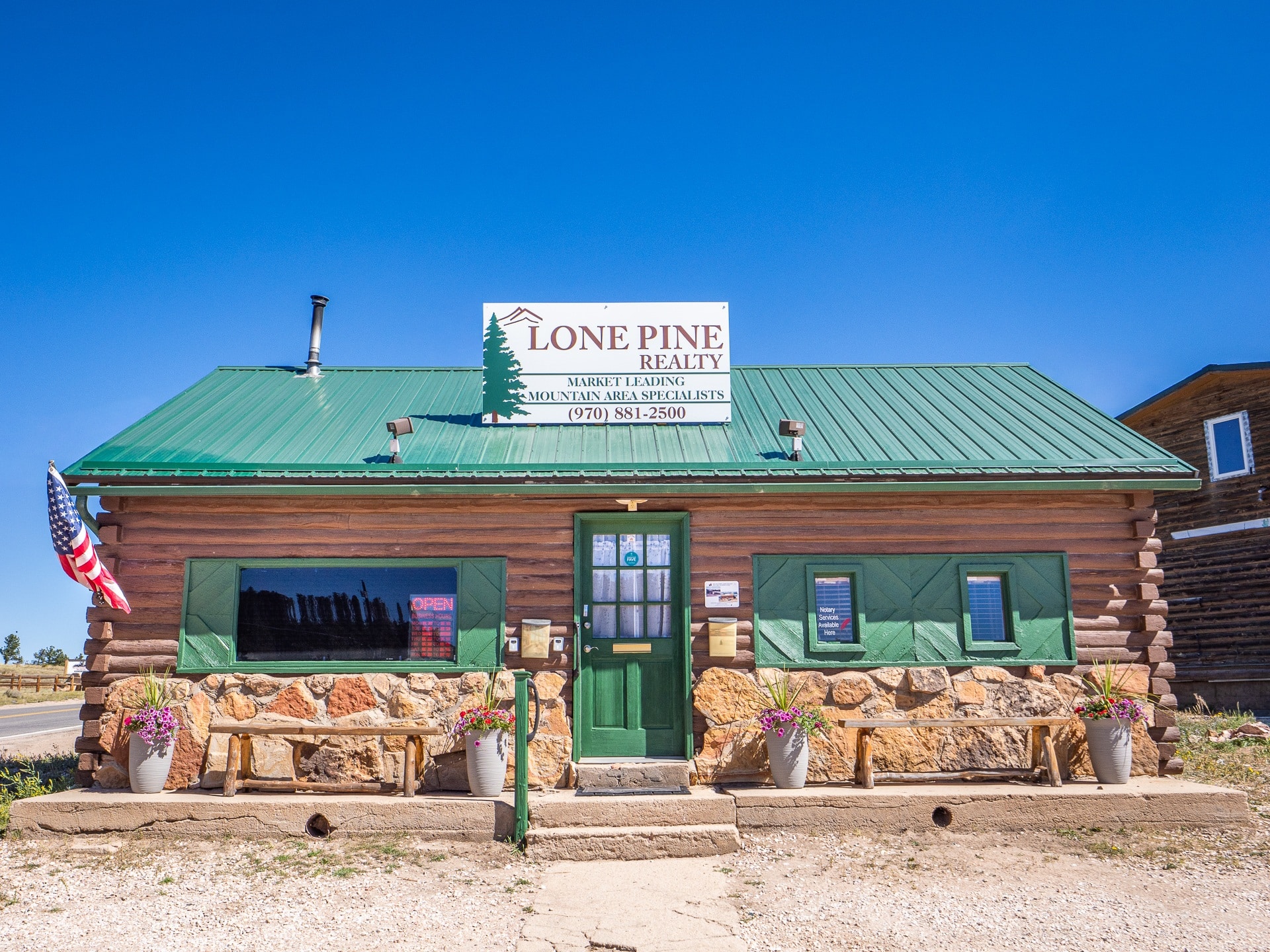 Lone Pine Realty, specializing in mountain property sales in northern Colorado